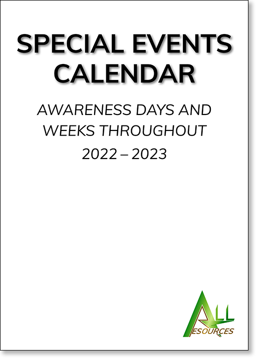 [Resource Pack thumbnail] Awareness Days and Events Calendar