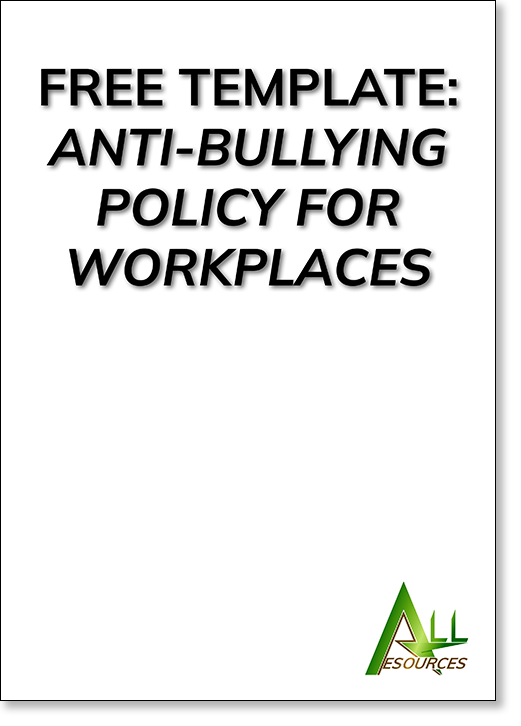 [Template thumbnail] Workplace Anti-Bullying Policy
