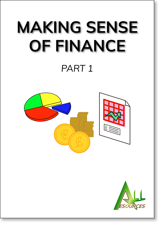 Finances resource: Making Sense of Finance — Part 1